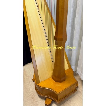 SOLD - 2nd Hand Camac Mademoiselle 40 strings Lever Harp SOLD - 2nd Hand Camac Mademoiselle 40 strings Lever Harp
